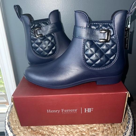 Henry Ferrera Clarity Sky Rainboots - Picture 1 of 7